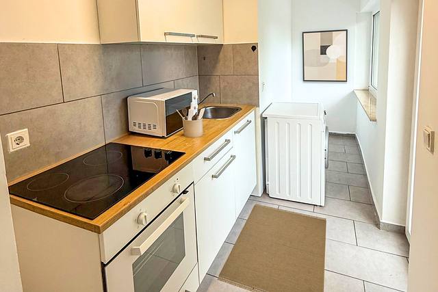 Küche in einer Living-21-Wohnung in Dortmund