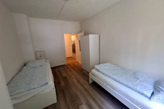 Zweibettzimmer in einer Living-21-Wohnung in Mönchengladbach